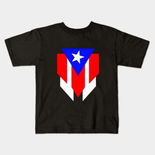 Puerto Rican Emblem Kids T-Shirt